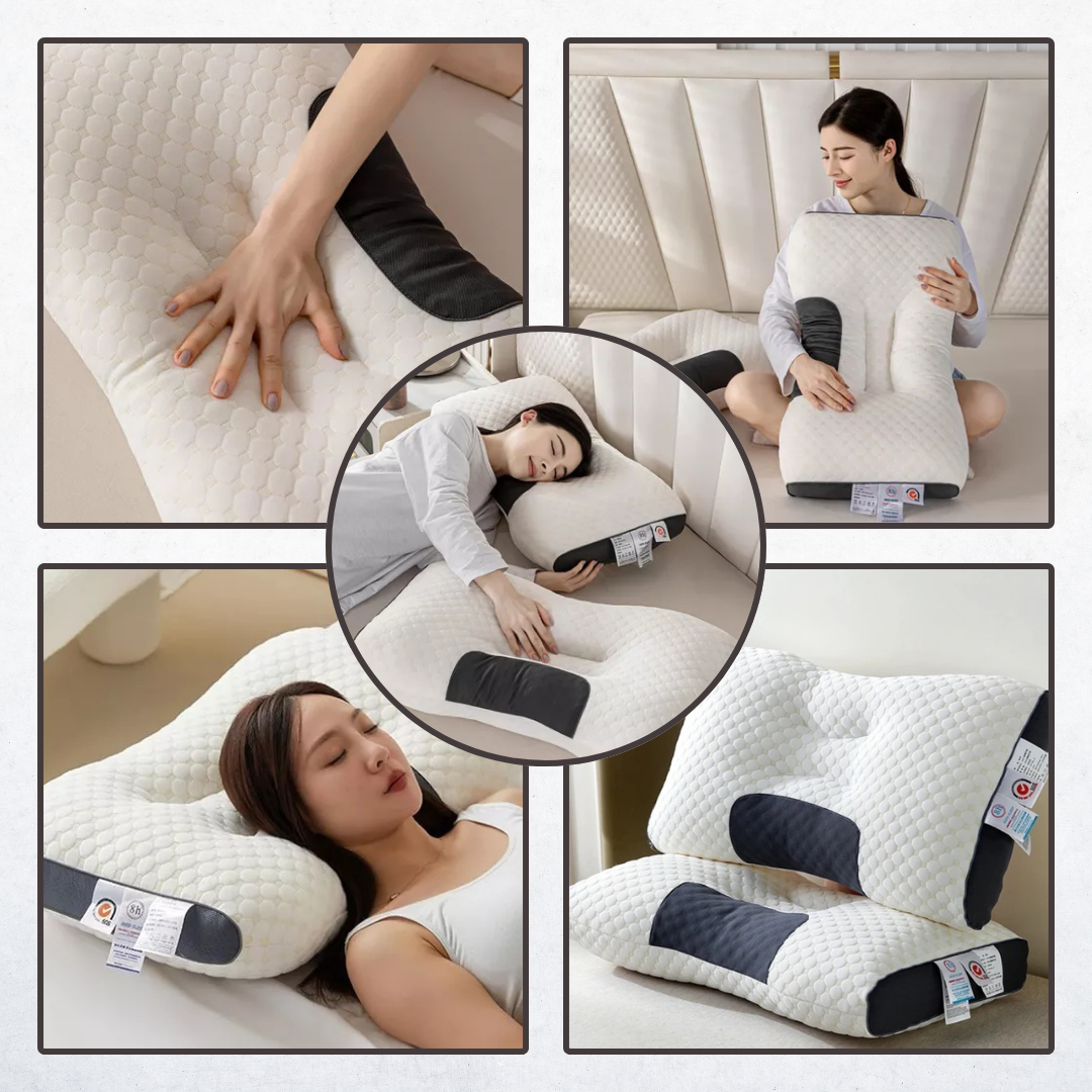 Almofada ergonómica em malha 3D