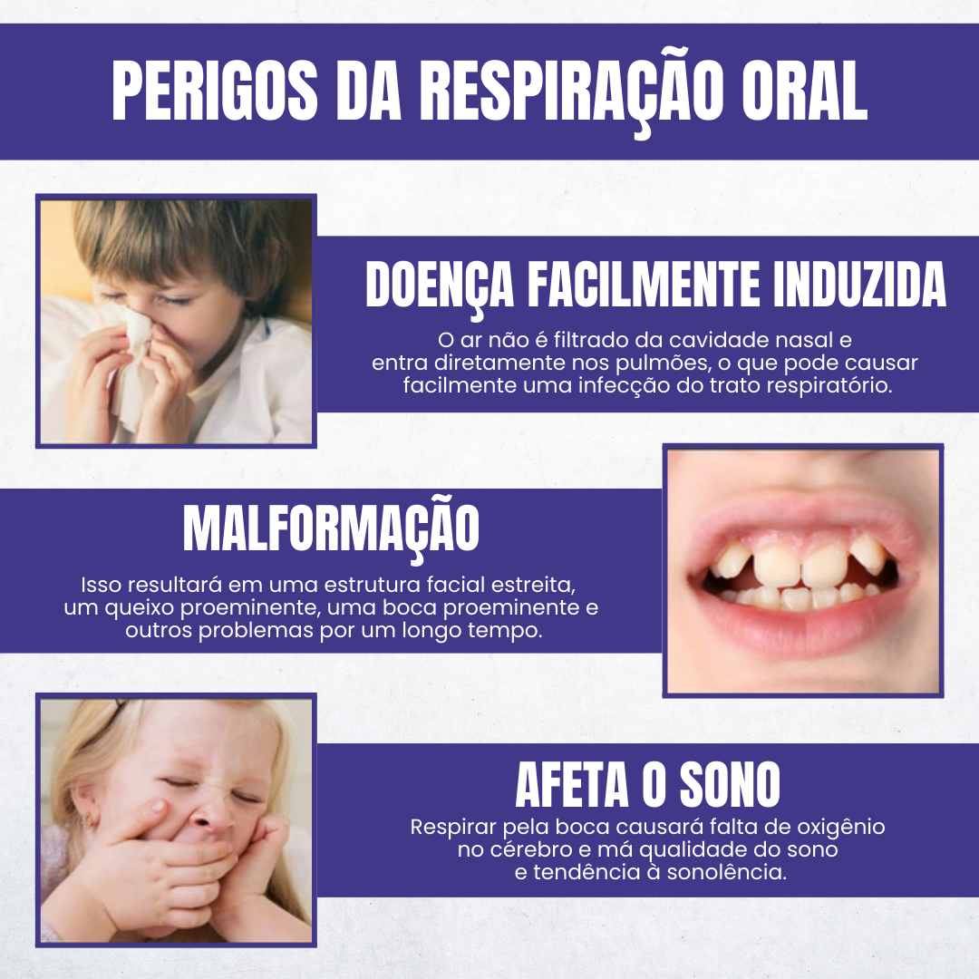 Adesivos bucais anti-ronco