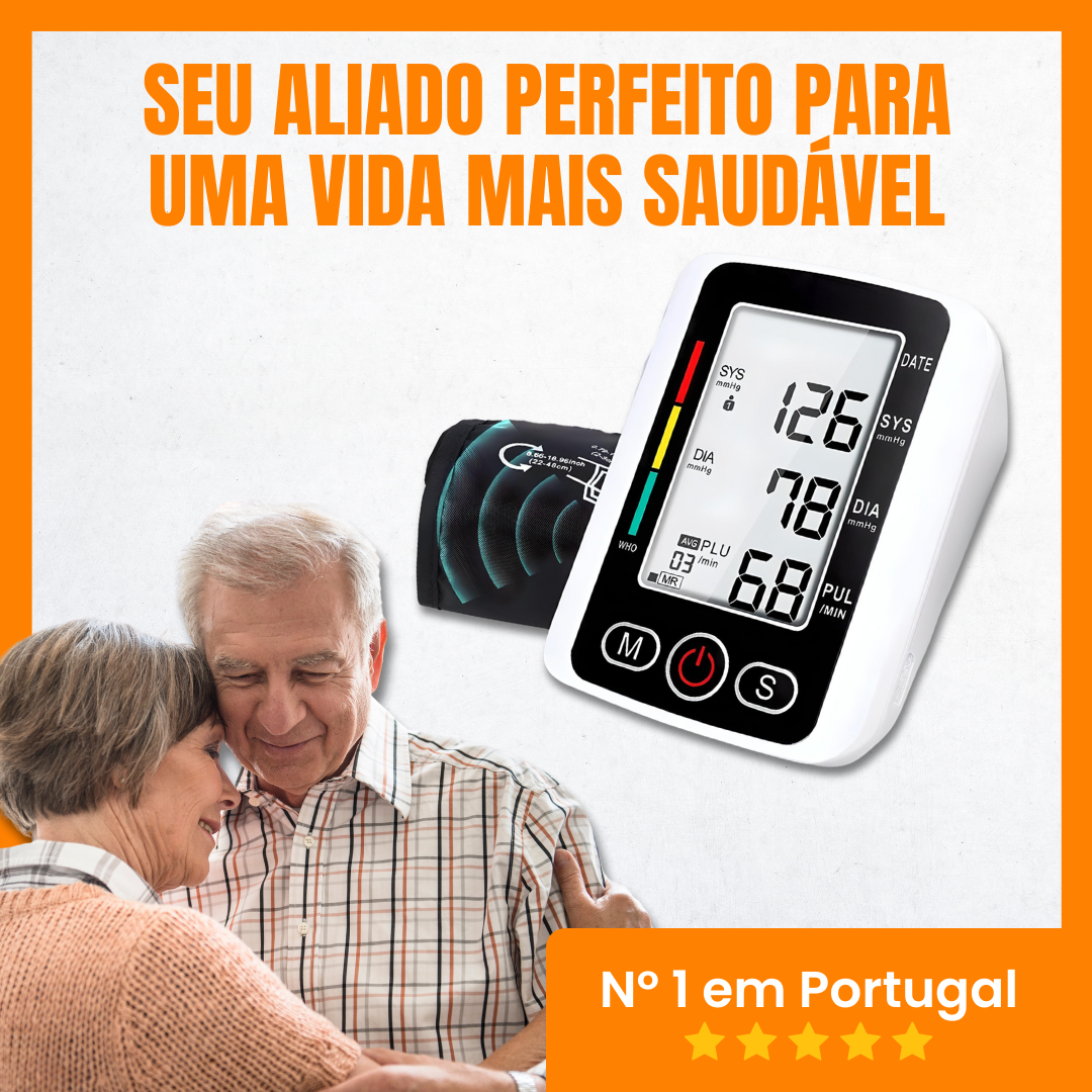 Medidor de tensão arterial inteligente