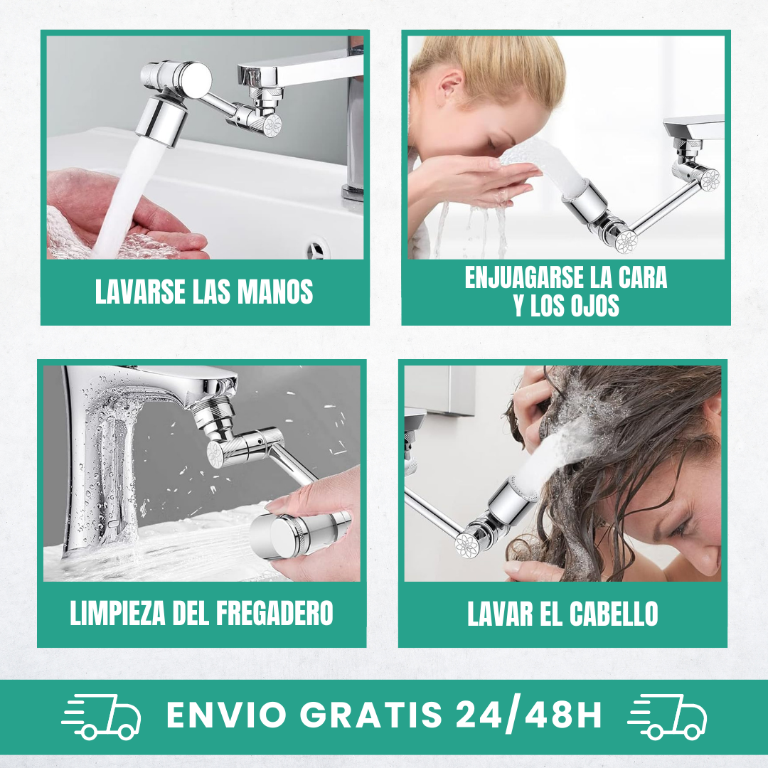 Torneira giratória de plástico (OFERTA 2X1)