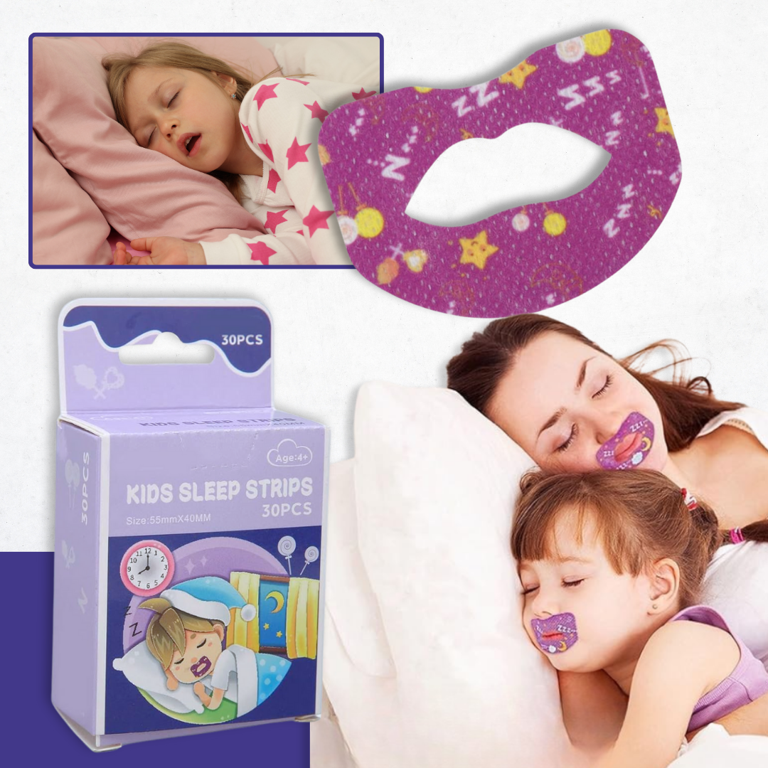 Adesivos bucais anti-ronco