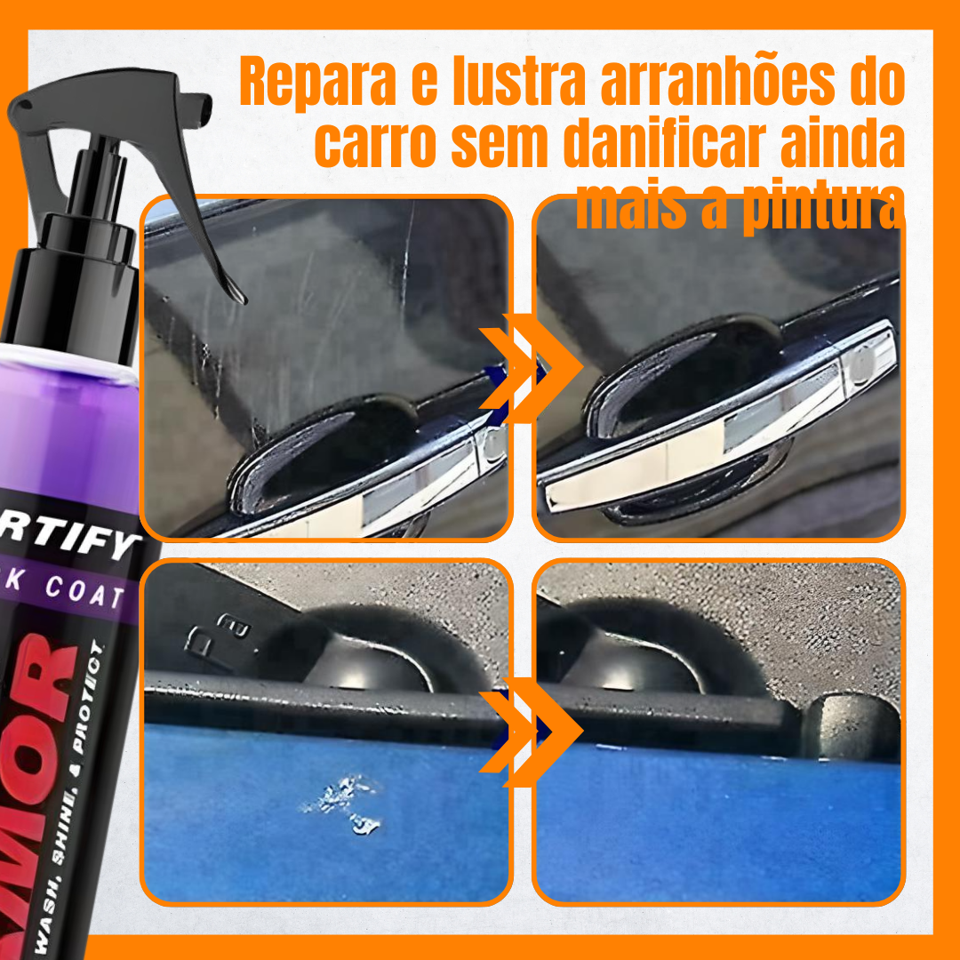 Spray de revestimento cerâmico 3 em 1