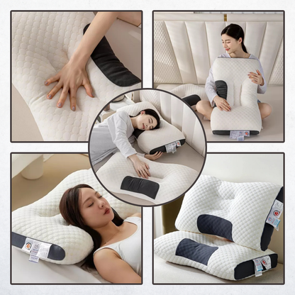 Almofada ergonómica em malha 3D