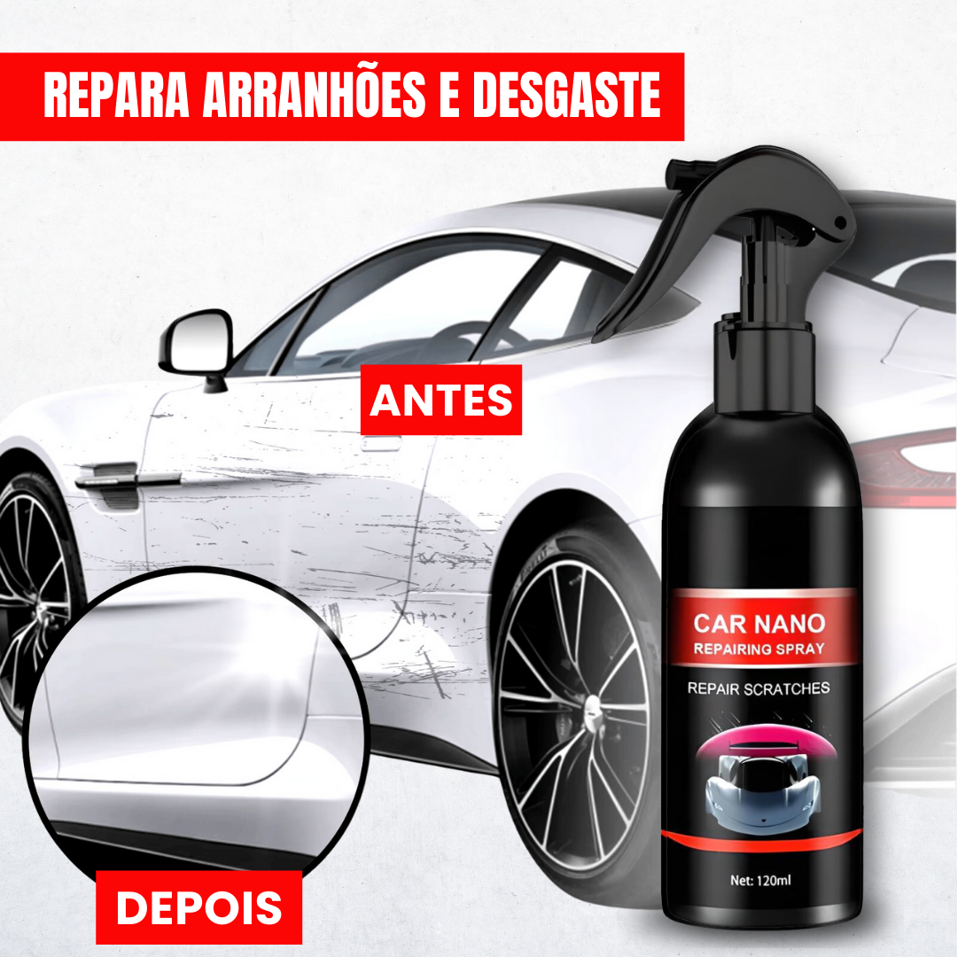 Cera em spray protetora e reparadora de riscos - NanoRepair