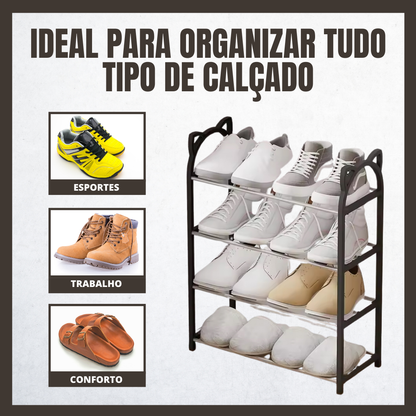 Sapateira de várias camadas