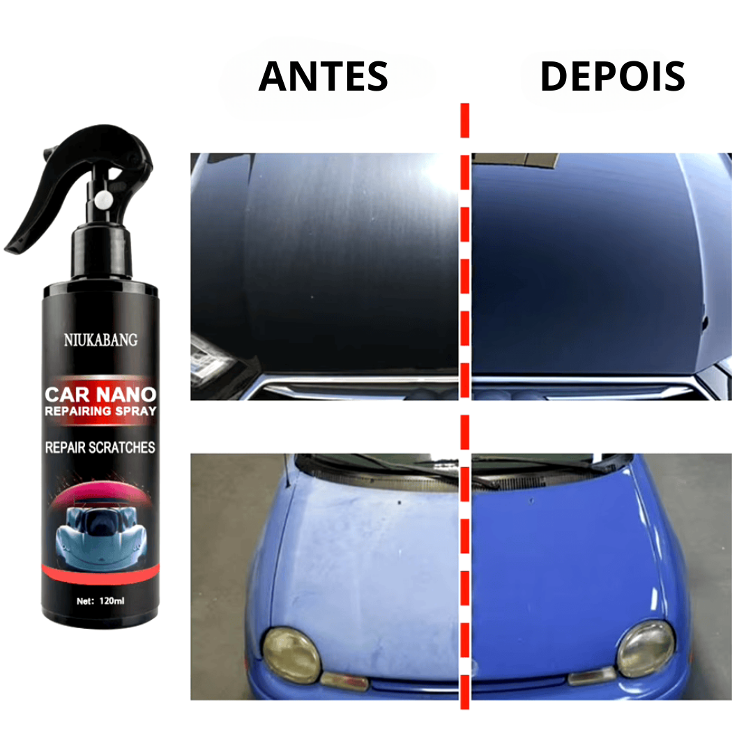 Cera em spray protetora e reparadora de riscos - NanoRepair