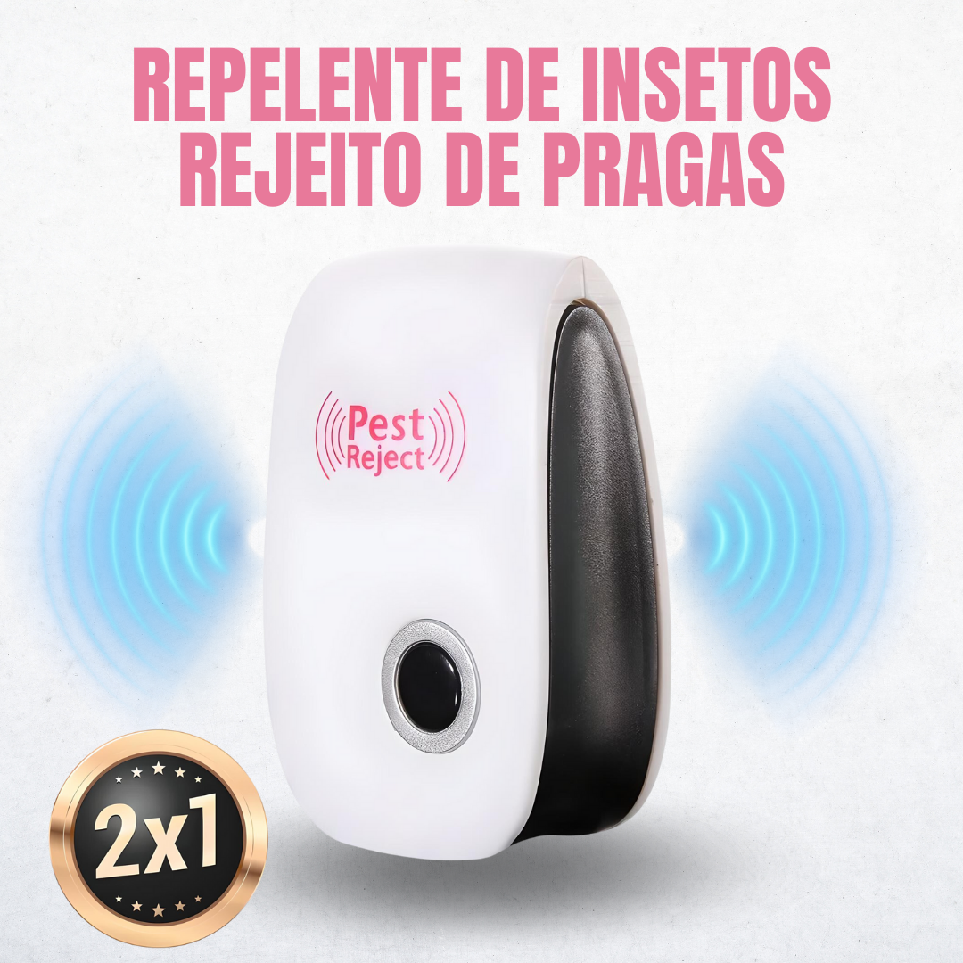 Repelente de insectos Pest Reject (2X1 OFERTA)