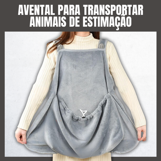 Avental para transportar animais de estimação