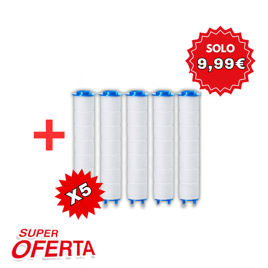 5 filtros para Hydro Jet™