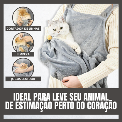 Avental para transportar animais de estimação