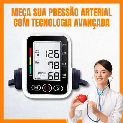 Medidor de tensão arterial inteligente
