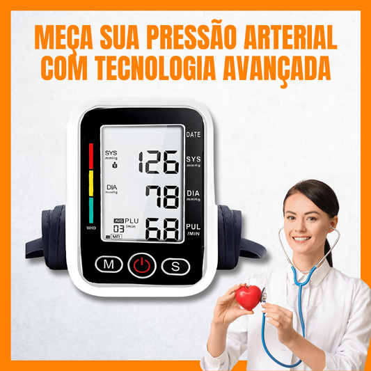 Medidor de tensão arterial inteligente