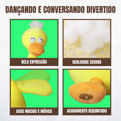 Pato falante e dançante