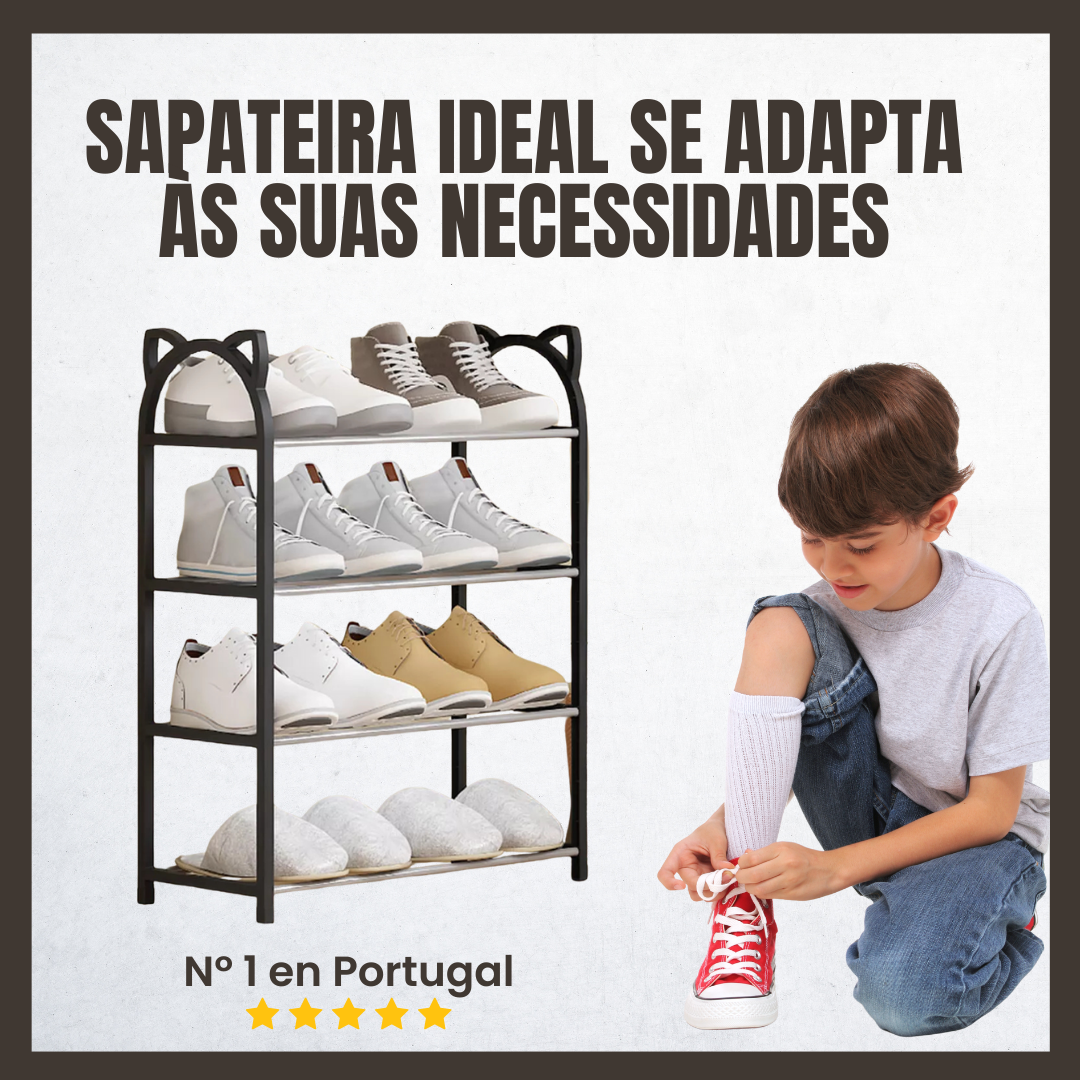 Sapateira de várias camadas