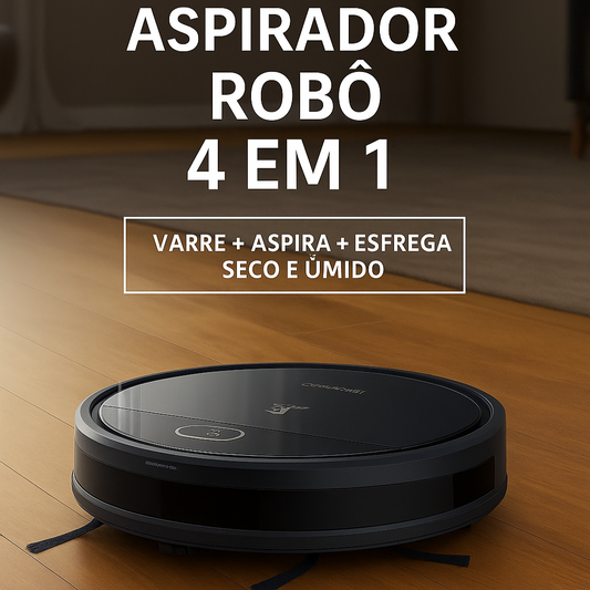 Aspirador Robô Inteligente 3 em 1 CleanPro™