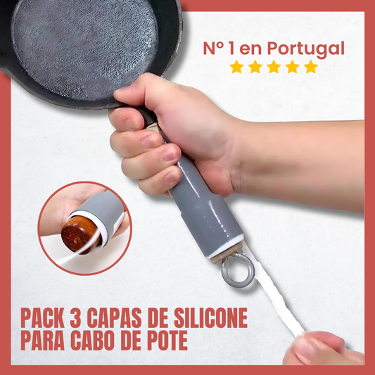 Embalagem de 3 tampas de silicone